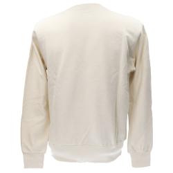 Felpe 24IDS54509 GIROCOLLO Bianco Latte