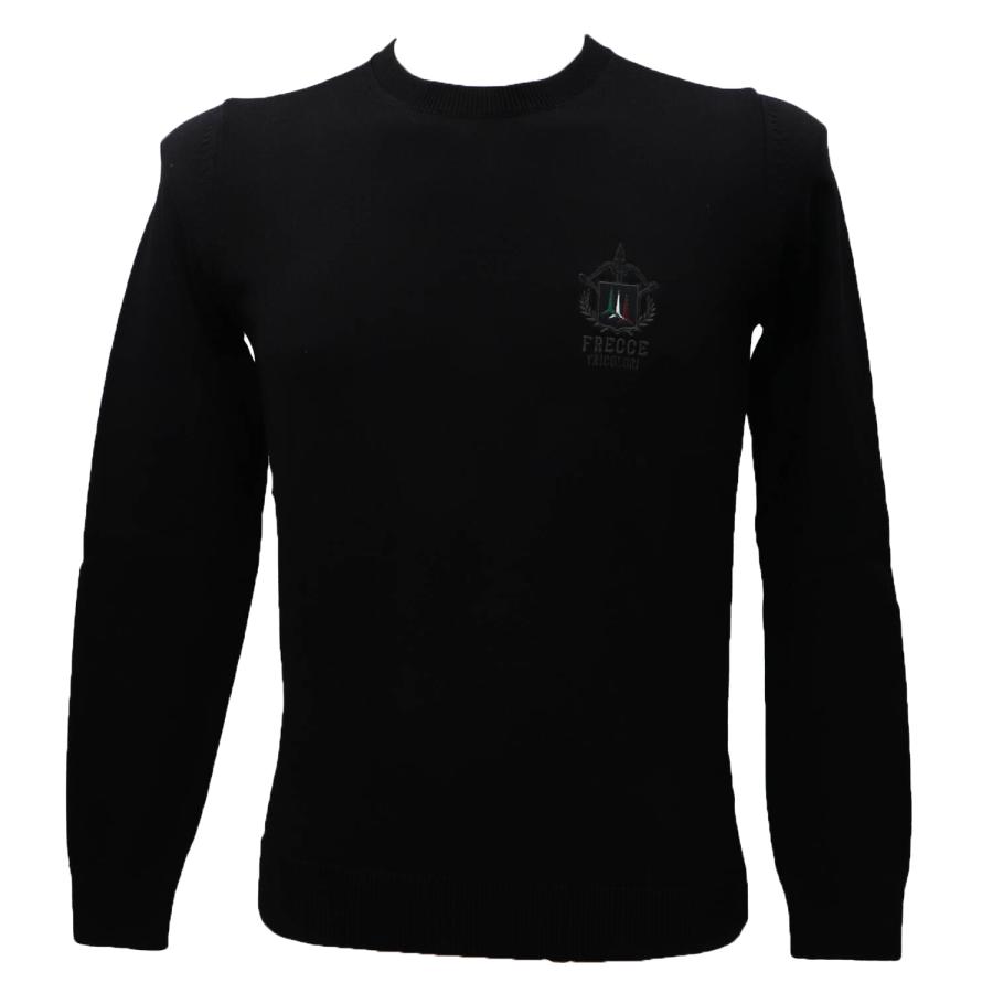 Aeronautica Militare Maglioni MAGLIA GIROCOLLO 1513 Nero Aeronautica Militare Maglioni MAGLIA GIROCOLLO 1513 Nero 1