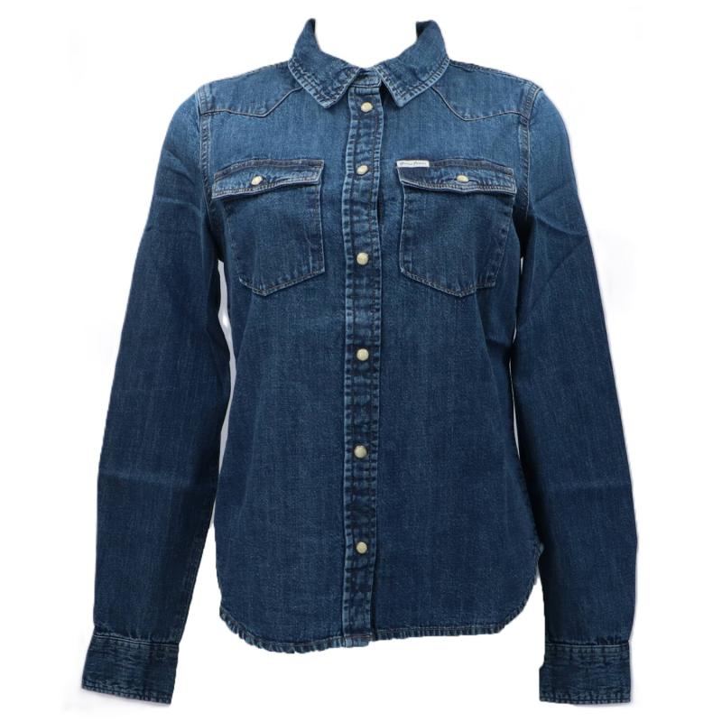 Camicia GJ SLIM DENIM SHIRT Denim