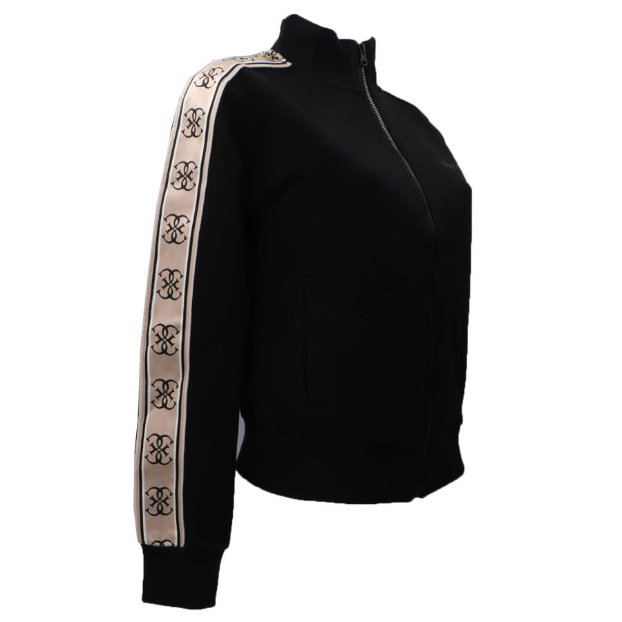 Guess Felpe BRITNEY FULL ZIP SWEATSHIRT Nero 2
