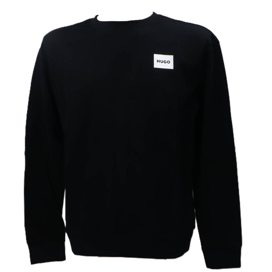 Hugo Felpe SILVER LOGO SWEATSH Nero 1