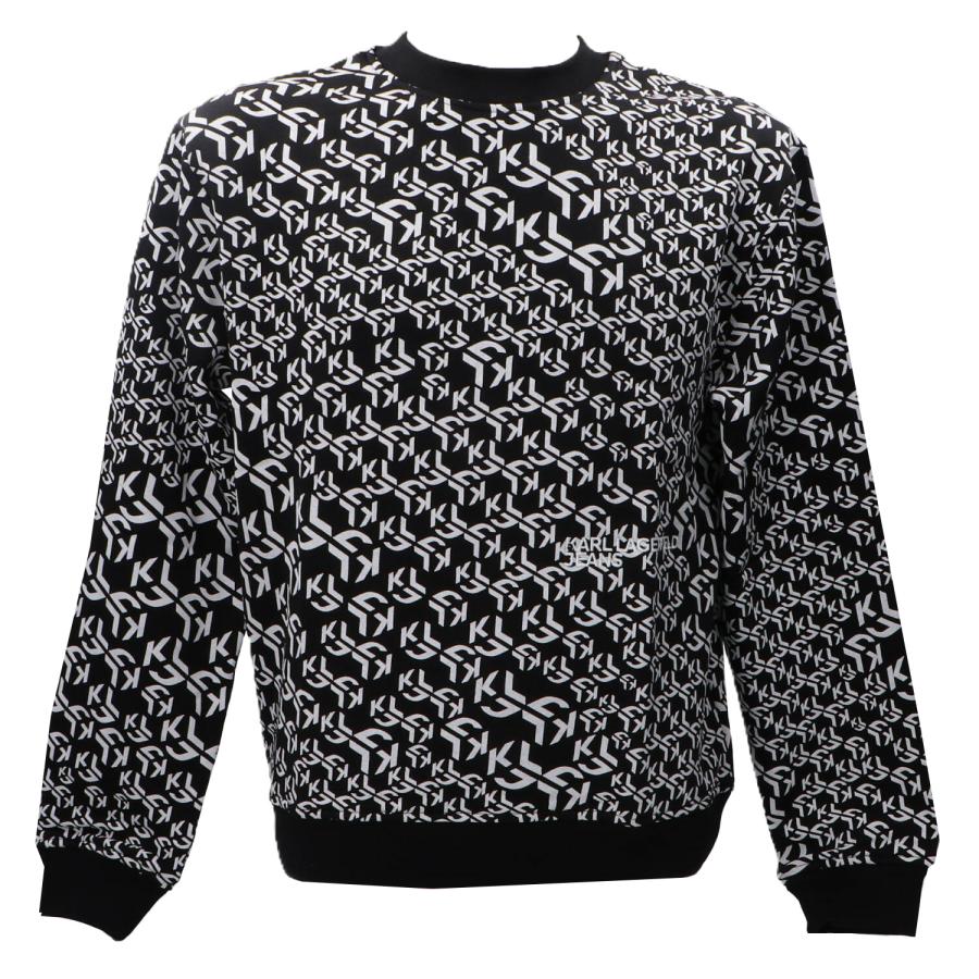 Karl Lagerfeld Felpe KLJ REG MONOGRAM SWEAT 246D1803 Nero Karl Lagerfeld Felpe KLJ REG MONOGRAM SWEAT 246D1803 Nero 1