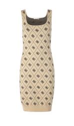 Vestiti SARAH 4G DRESS Beige