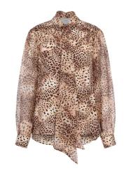 Blusa BRIGITTE BOWED TOP Multicolore