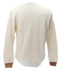Maglioni 24IDS54546 MAGLIONE Bianco Latte