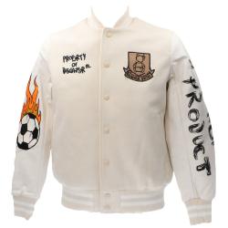 Giubbotti 24IDS54556 BOMBER 54586 Bianco Latte