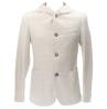 Giacca GIACCA CAPP MAGLIA G04 Bianco Panna