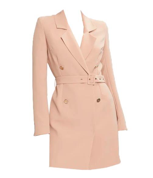 Vestiti LEONIE BLAZER BELTED DRESS Beige