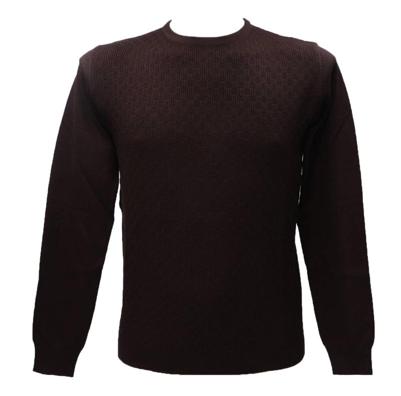 Maglioni GIROCOLLO MI2764SS Marrone