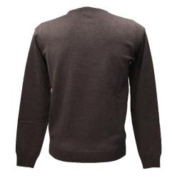 Maglioni GIROCOLLO MI2757SS Marrone