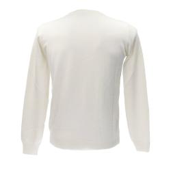 Maglioni GIROCOLLO MI2757SS Bianco
