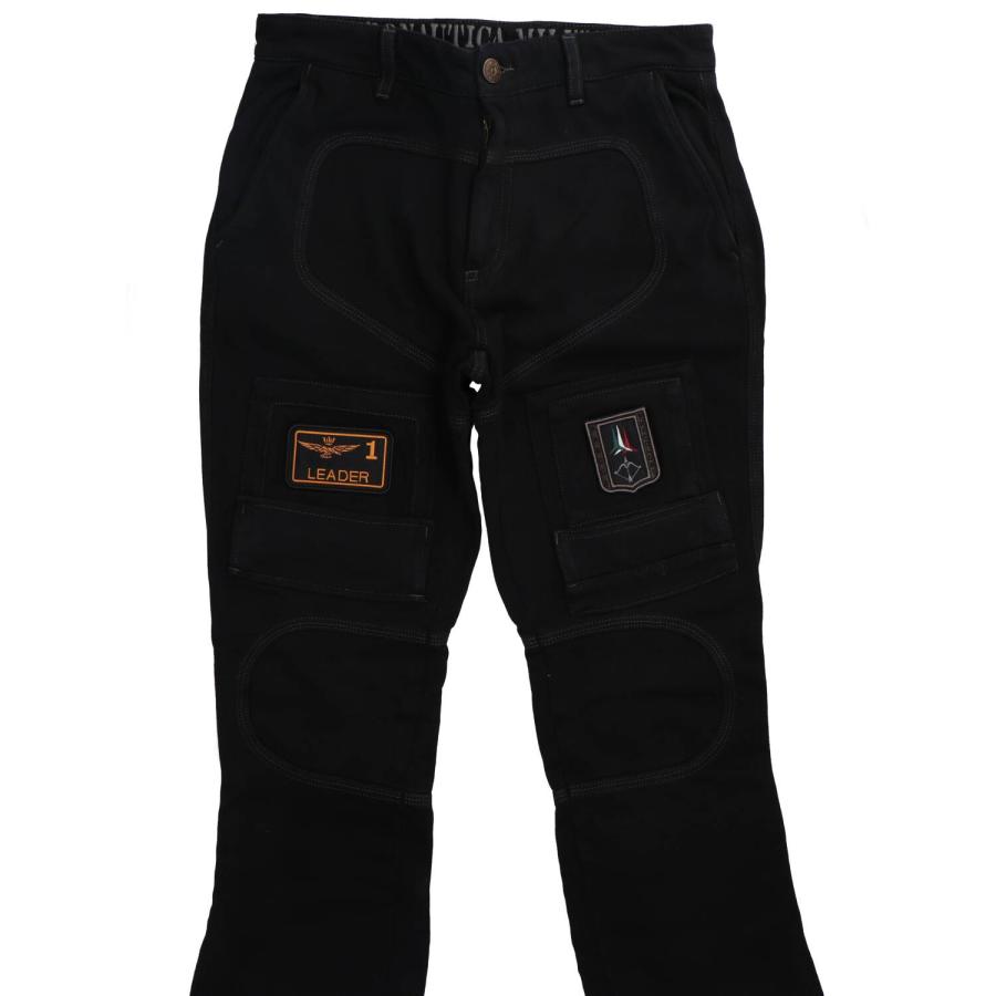 Aeronautica Militare Pantaloni PANTA TUTA ANTI-G 743 Nero Aeronautica Militare Pantaloni PANTA TUTA ANTI-G 743 Nero 2