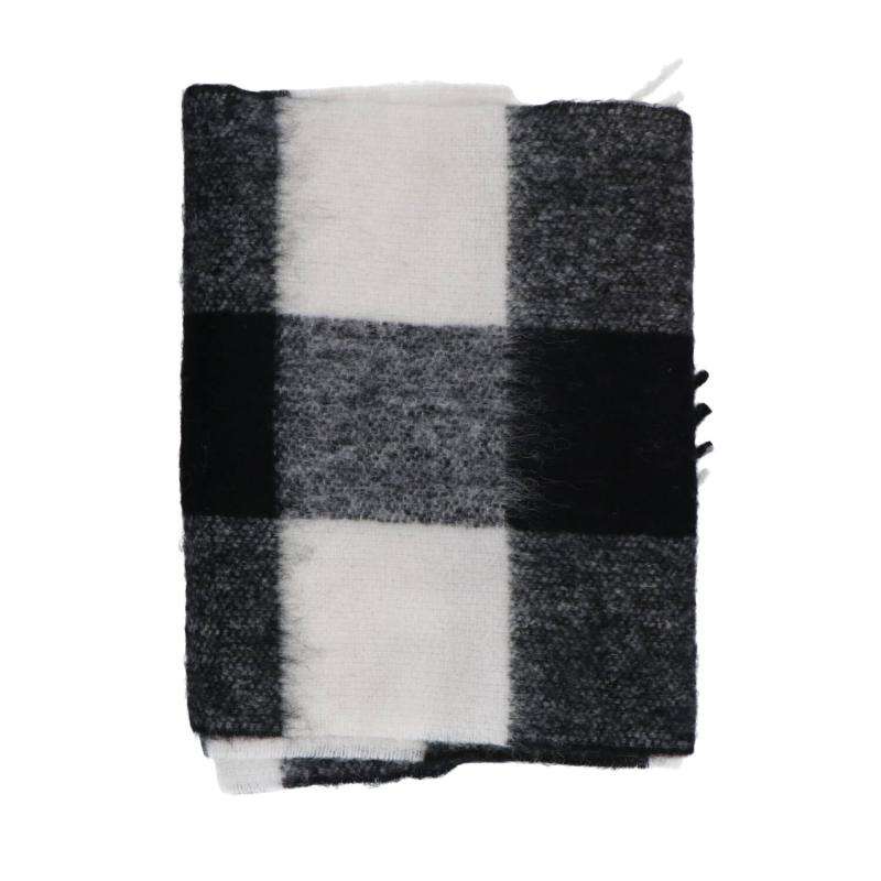 Sciarpe SCARF BOOTLY CAIQUE Bianco Nero