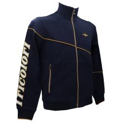 Felpe FELPA COLOR BLOCK Blu