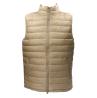 Smanicato GJ HODED PUFFER VEST Beige