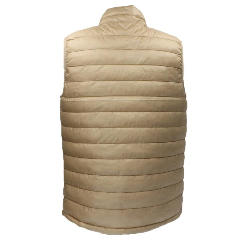 Smanicato GJ HODED PUFFER VEST Beige