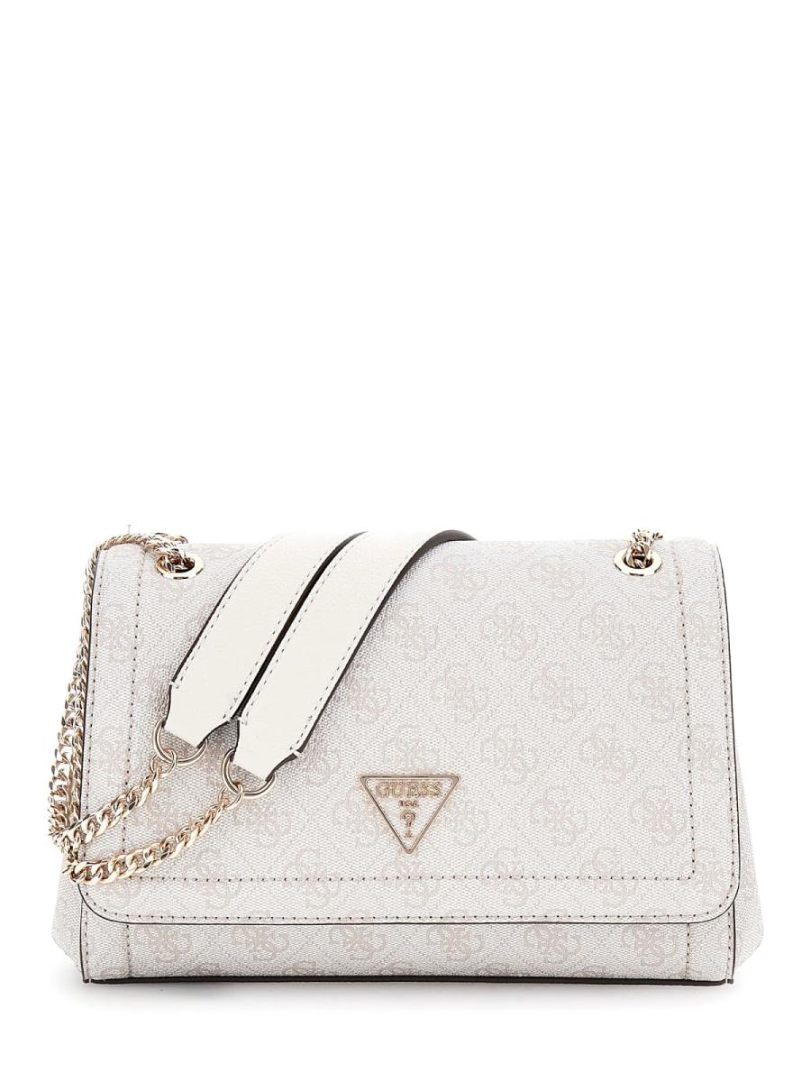 Guess Borse a spalla NOELLE CONVERTIBLE XBODY FLAP Nero 4