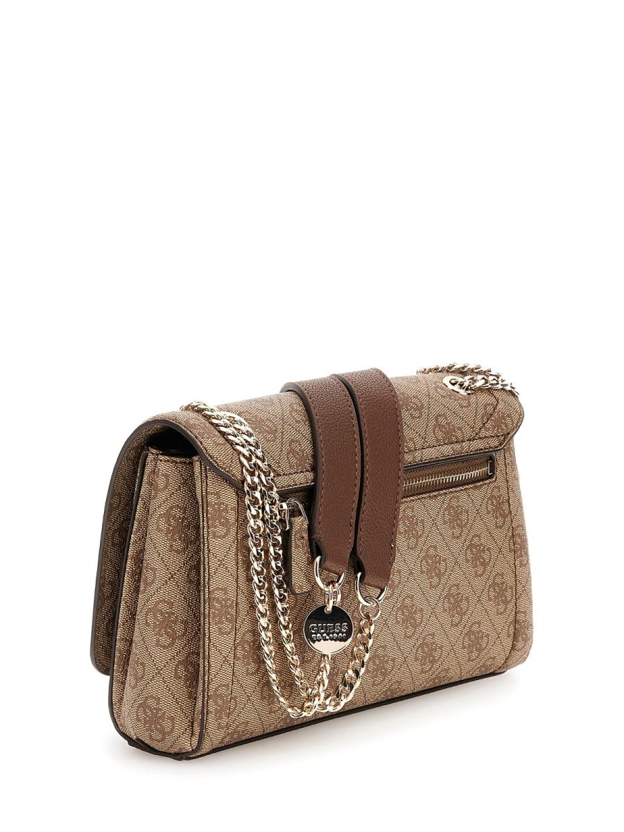 Guess Borse a spalla NOELLE CONVERTIBLE XBODY FLAP Beige 2