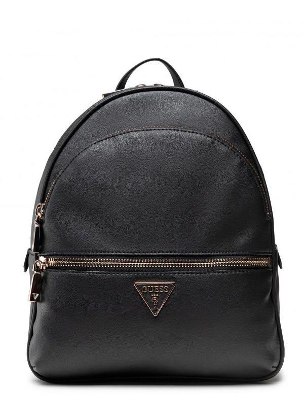 Zaini e marsupi MANHATTAN LARGE BACKPACK Nero Nero