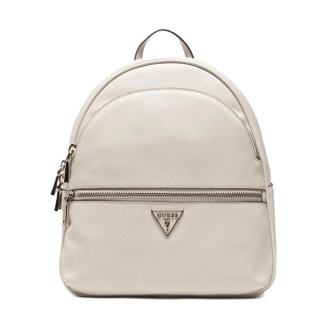 Guess Zaini e marsupi MANHATTAN LARGE BACKPACK Off White 1