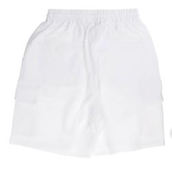 BERMUDA DI FELPA GL2177F Bianco