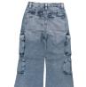 Jeans KORI CARGO Denim Chiaro