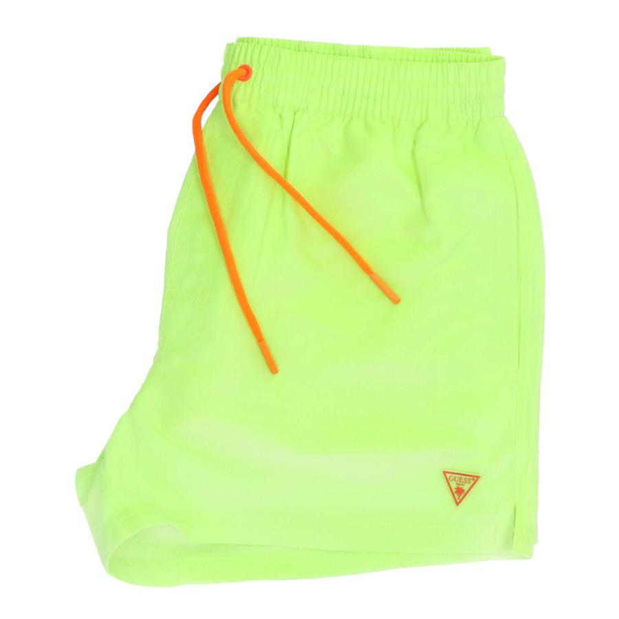Guess Costume SWIMTRUNK BASIC SHORT Giallo Fluo 2