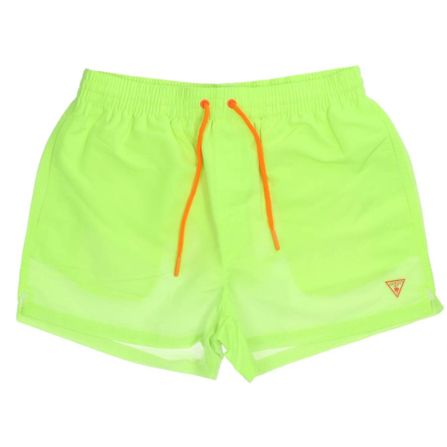 Guess Costume SWIMTRUNK BASIC SHORT Giallo Fluo 1