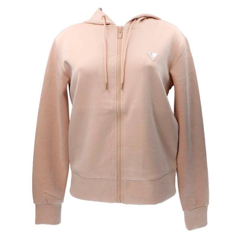 Felpe Olympe full zip Beige