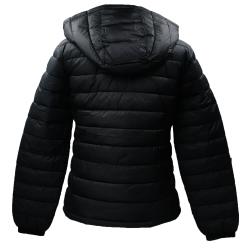 Giubbotti GJ HOODED PUFFER WOMAN Nero