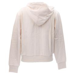 Felpe SOFIA ZIPPER SWEATSHIRT Bianco panna