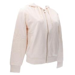 Felpe SOFIA ZIPPER SWEATSHIRT Bianco panna
