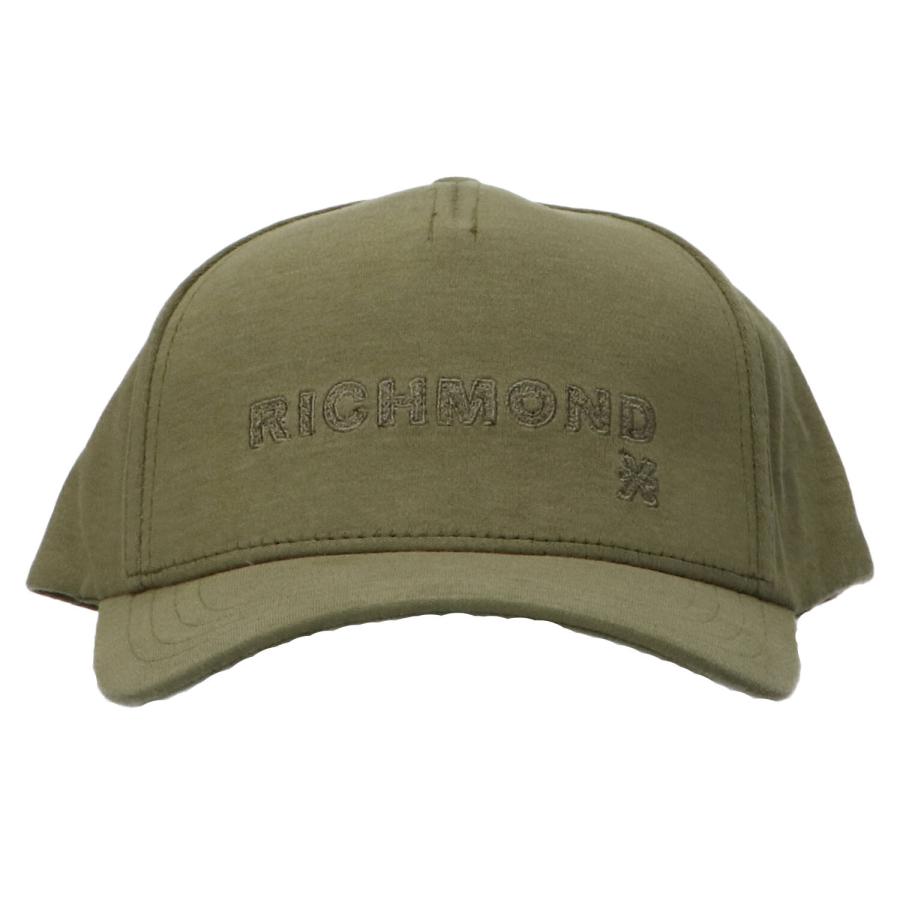 Richmond Cappellini BASEBALL CAP CHAERON WANG Verde Militare 1