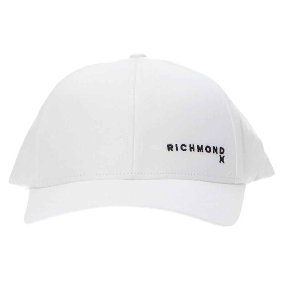 Richmond Cappellini BASEBALL CAP CHAERON WANG Bianco Nero 1