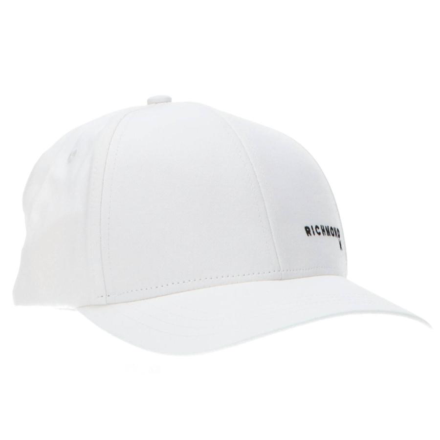 Richmond Cappellini BASEBALL CAP CHAERON WANG Bianco Nero 2