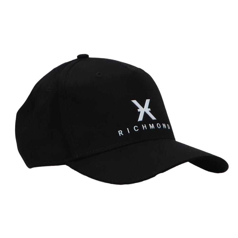 Richmond Cappellini BASEBALL CAP LEONG GASADALUR Nero Bianco 2