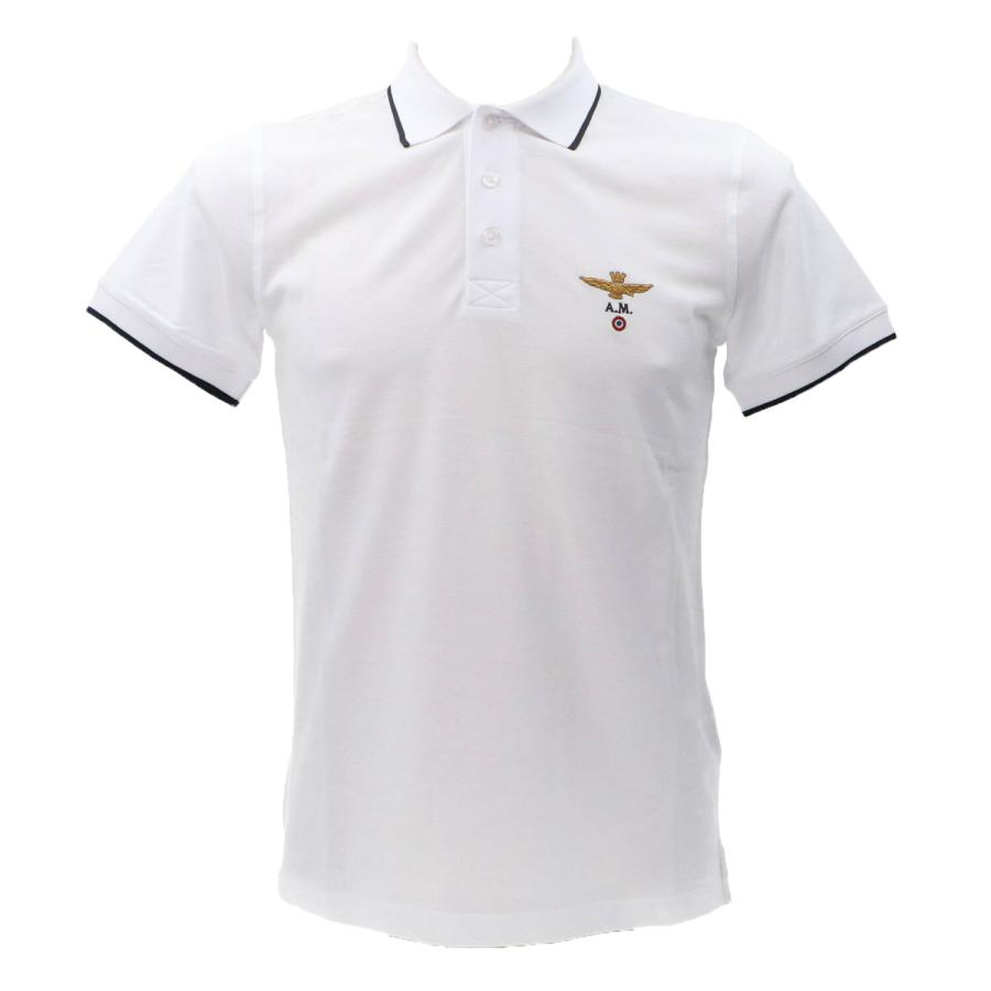 Aeronautica Militare Polo  BASICA 1308 Bianco 1