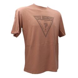 T-shirt Azha cn over Marrone