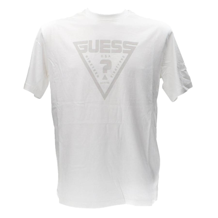 Guess T-shirt Azha cn over Bianco 1
