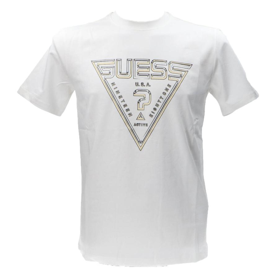 Guess T-shirt WESTLY CN  Bianco 1