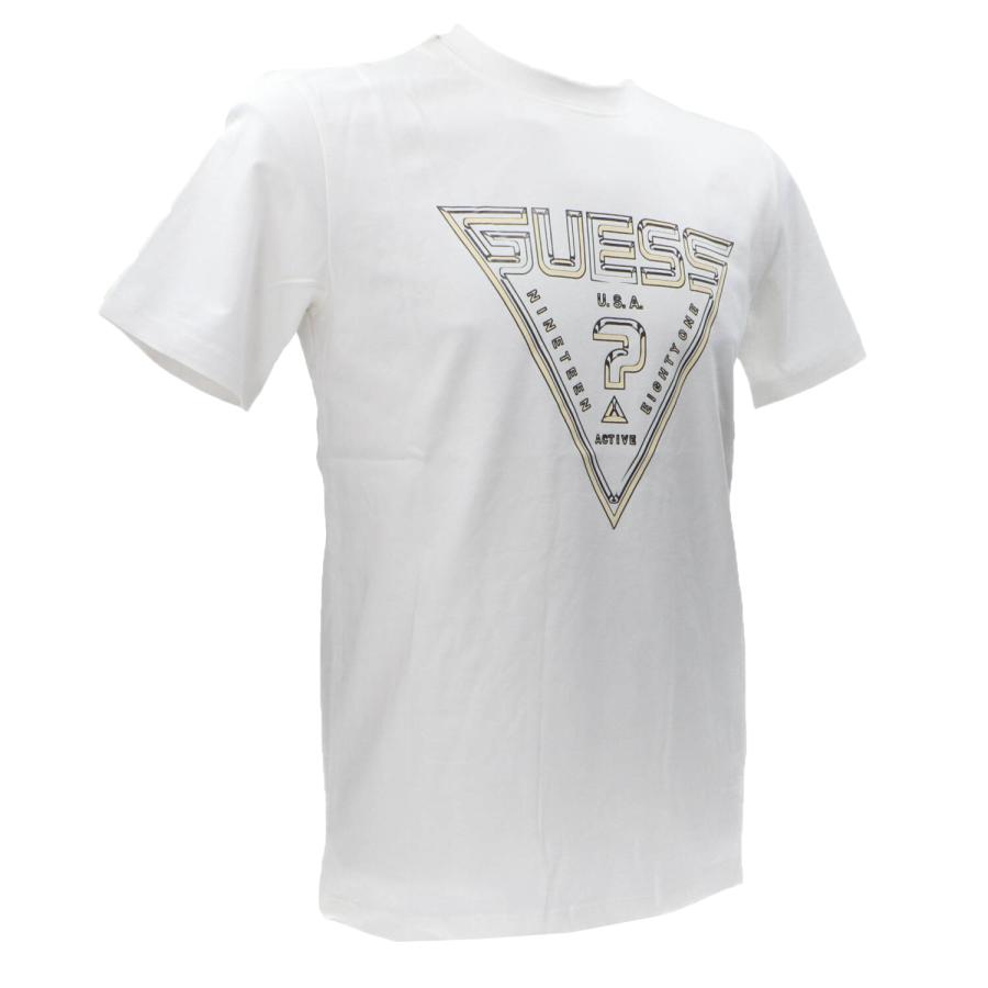 Guess T-shirt WESTLY CN  Bianco 2