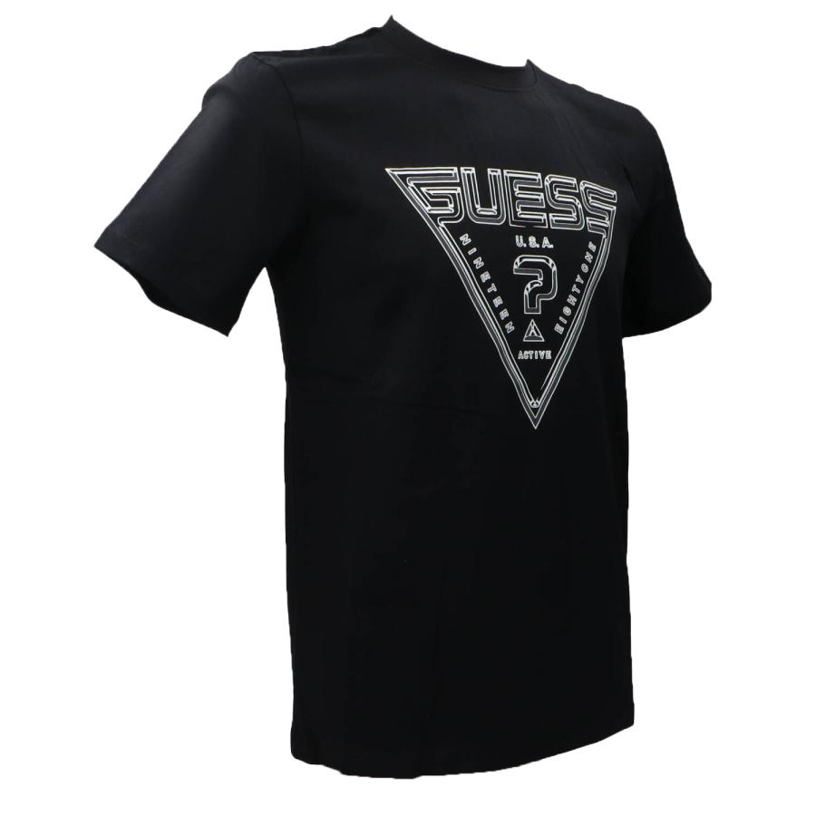 Guess T-shirt WESTLY CN  Nero 2