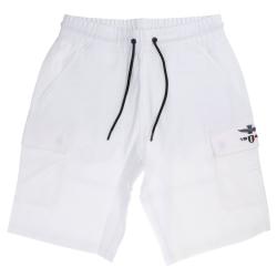 Bermuda BERMUDA CARGO IN INTERLOCK STRETCH Bianco
