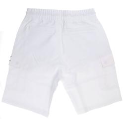 Bermuda BERMUDA CARGO IN INTERLOCK STRETCH Bianco