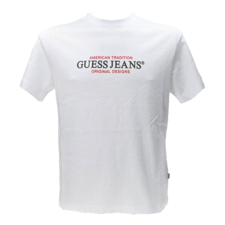 Guess T-shirt GJ SS CN REG AMERICAN TRAD TEE Bianco 1
