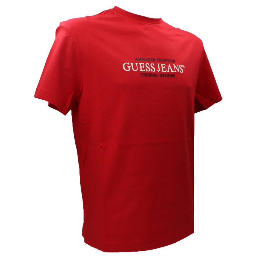 Guess T-shirt GJ SS CN REG AMERICAN TRAD TEE Rosso 2