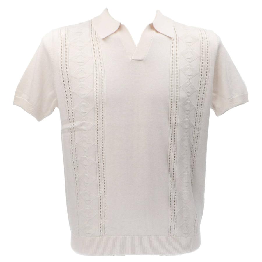 Guess Polo SS RIB POINTELLE BRYANT  Beige Panna 1