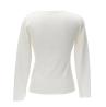 Maglioni LS TRIANGLE LOGO ELIZA SWTR Bianco