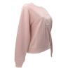 Felpe CN PYTHON TRIANGLE LOGO FLECEE Rosa