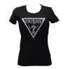 T-shirt SS CN SHINY TRIANGLE TEE Nero
